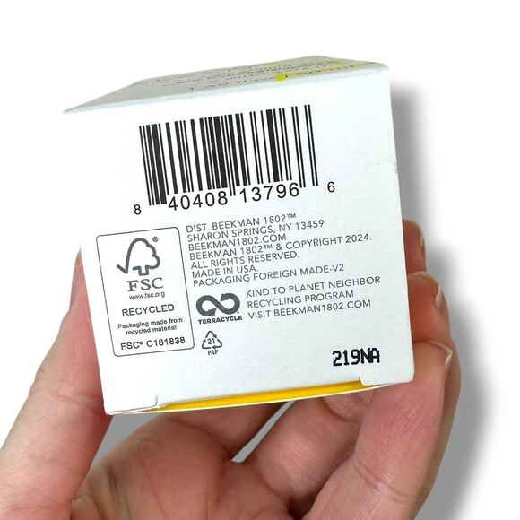 Beekman 1802 NIB Bloom Cream Niacinamide Daily Hydrating Moisturizer Face Cream - Picture 10 of 10